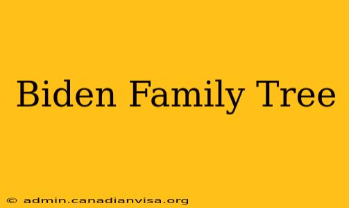 Biden Family Tree